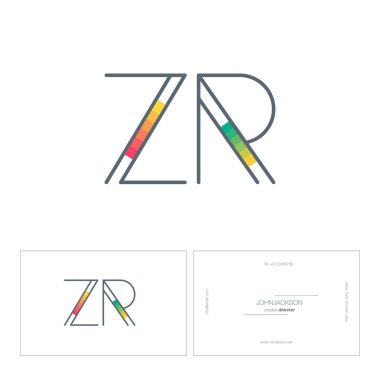 satır ortak harf logo Zr