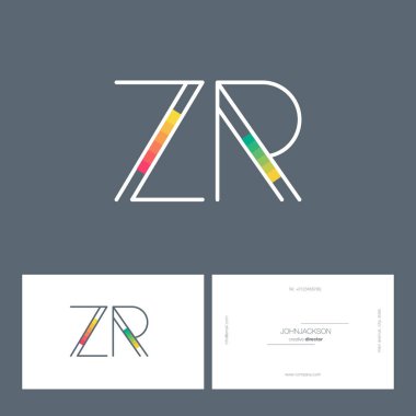 satır ortak harf logo Zr