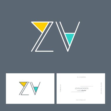 satır ortak harf logo Zv