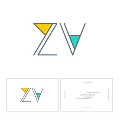 satır ortak harf logo Zv