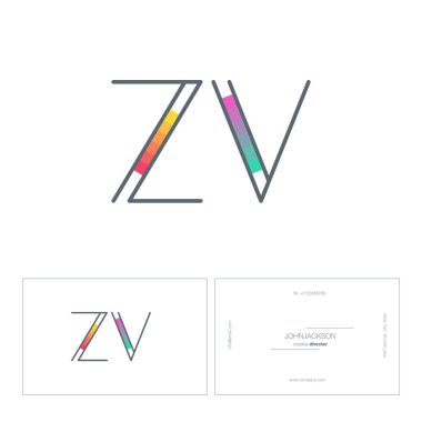 satır ortak harf logo Zv