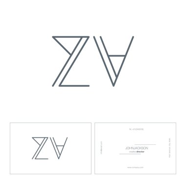 satır ortak harf logo Zv