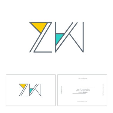 satır ortak harf logo Zw