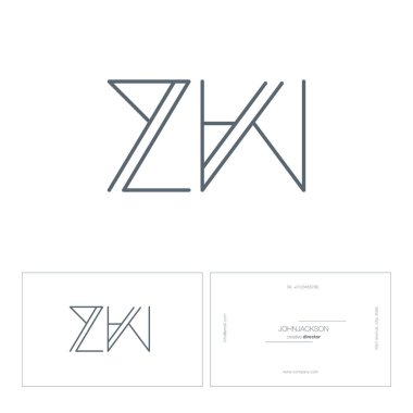 satır ortak harf logo Zw