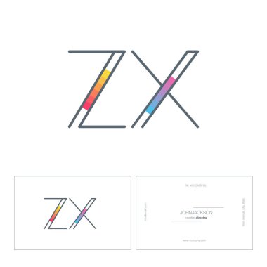 satır ortak harf logo Zx