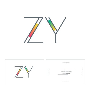 satır ortak harf logo Zy