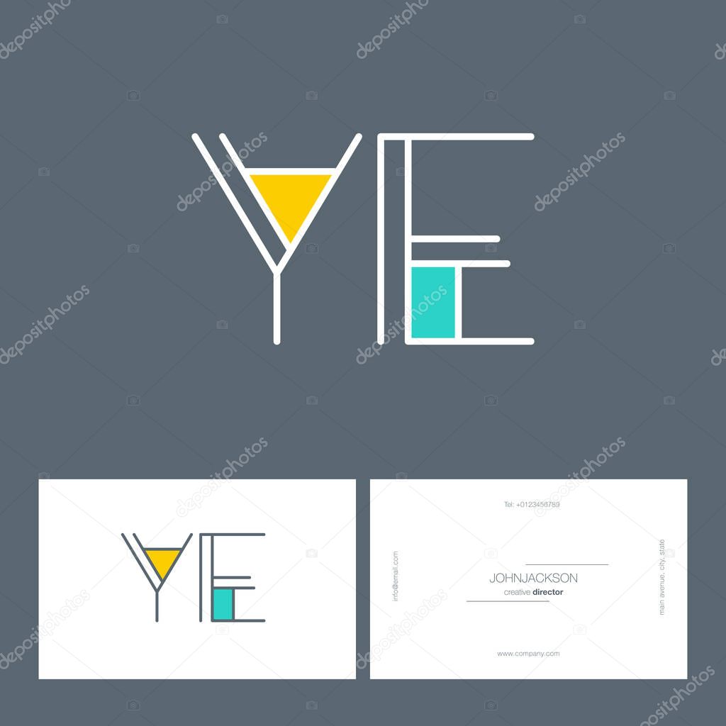 Line joint logo Ye