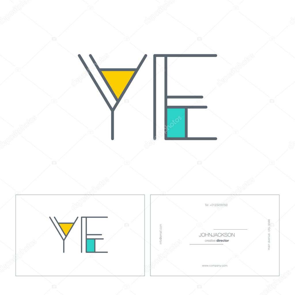 Line joint logo Ye