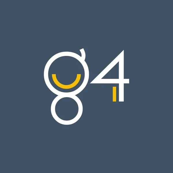 Logo rond g4 — Image vectorielle