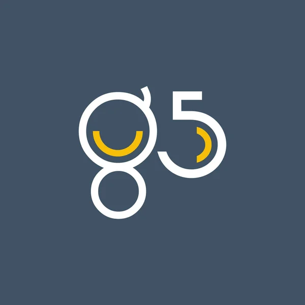 Στρογγυλό λογότυπο g5 — Διανυσματικό Αρχείο