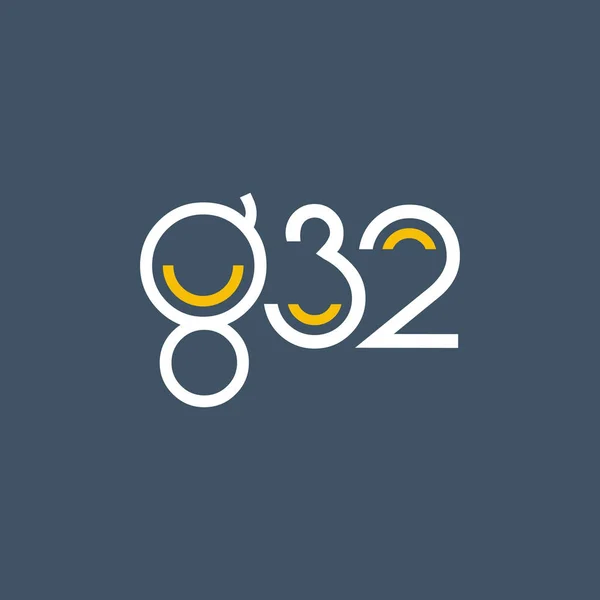 Στρογγυλό λογότυπο g32 — Διανυσματικό Αρχείο