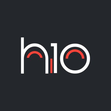 H10 dijital logosunun tasarım