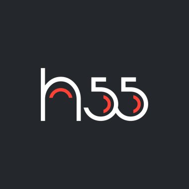 digital logosu H55 tasarımını