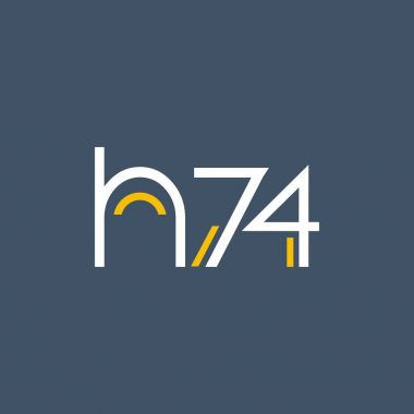 digital logosu H74 tasarımı