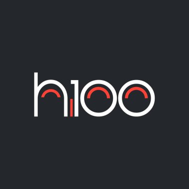 tasarım dijital logosunun H100