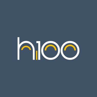 tasarım dijital logosunun H100