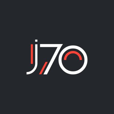 Yuvarlak rakam ve harf j70