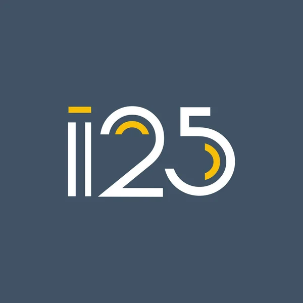 Logo rond I25 — Image vectorielle