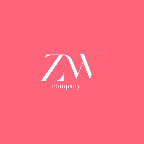 Wspólne logo Zw — Wektor stockowy