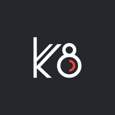 Yuvarlak logo K8