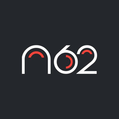 Sayı ve harf logo N62 
