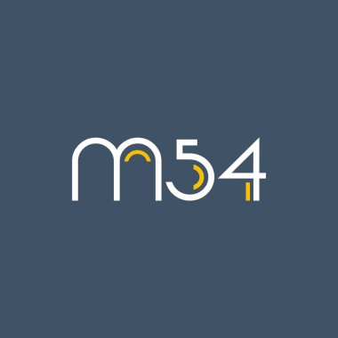 Sayı ve harf logo M54