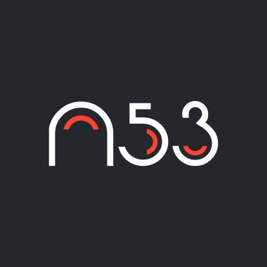 Sayı ve harf logo N53