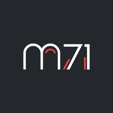 Sayı ve harf logo M71