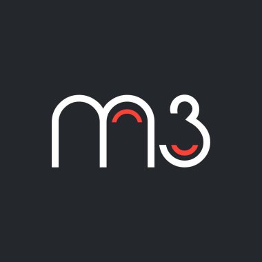 Sayı ve harf logo M3