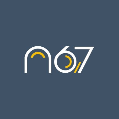 Sayı ve harf logo N67