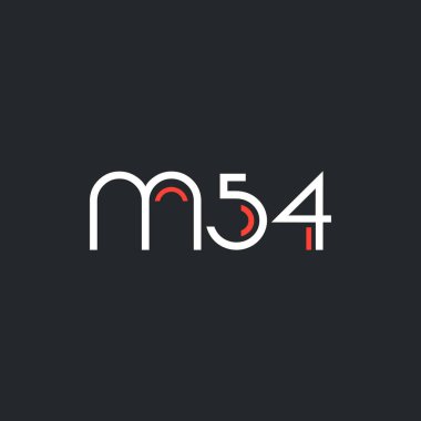Sayı ve harf logo M54