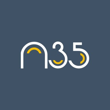 Sayı ve harf logo N35