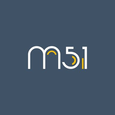 Sayı ve harf logo M51