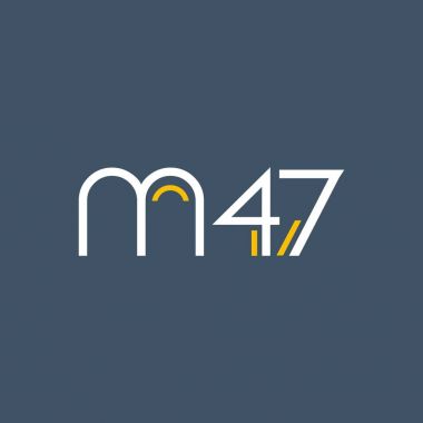 Sayı ve harf logo M47