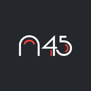 Sayı ve harf logo N45