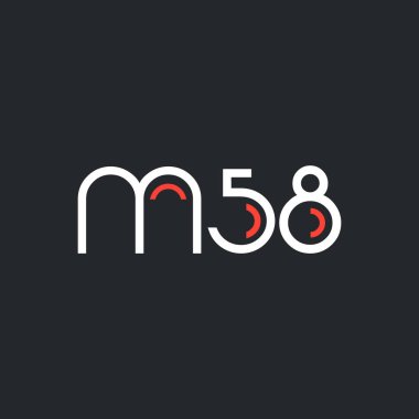 Sayı ve harf logo M58