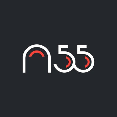 Sayı ve harf logo N55