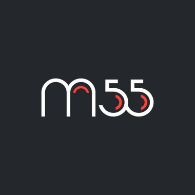 Sayı ve harf logo M55