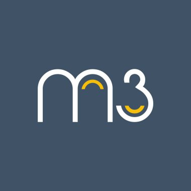 Sayı ve harf logo M3