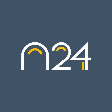 Sayı ve harf logo N24