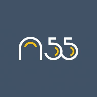 Sayı ve harf logo N55