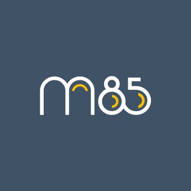 Sayı ve harf logo M85