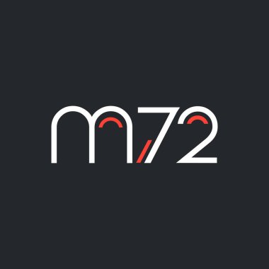 Sayı ve harf logo M72
