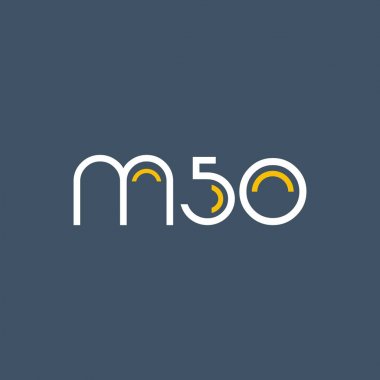 Sayı ve harf logo M50