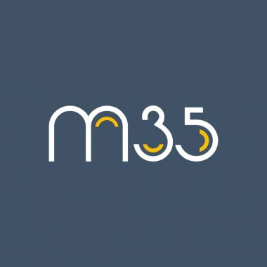 Sayı ve harf logo M35