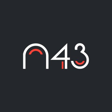 Sayı ve harf logo N43