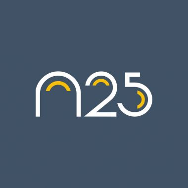 Sayı ve harf logo N25