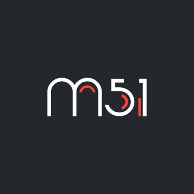 Sayı ve harf logo M51