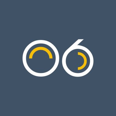 Tasarım dijital logosunun O6