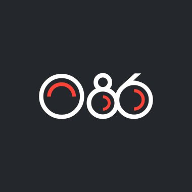 Digital logosu O86 tasarımı